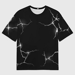 Футболка оверсайз мужская The split, цвет: 3D-принт