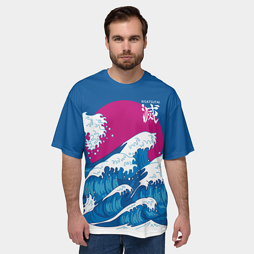 Мужская футболка оверсайз Корпус бойни демонов - Kisatsutai / 3D-принт – фото 3