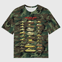 Футболка оверсайз мужская Ленинград - защита города 1941-1942, цвет: 3D-принт