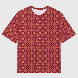 Футболка оверсайз мужская Китайский флёр, цвет: 3D-принт