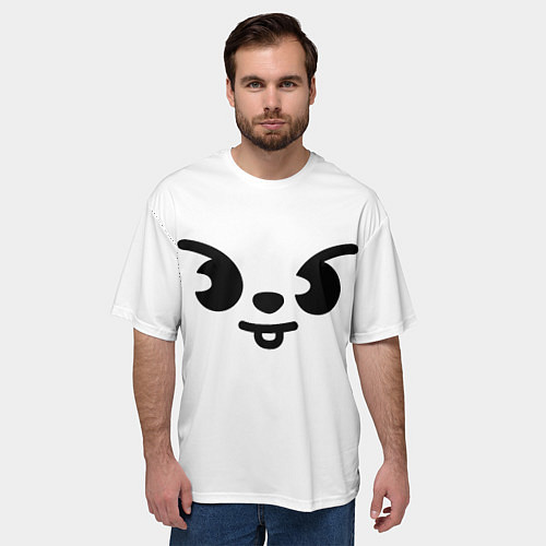Мужская футболка оверсайз Leebit skzoo / 3D-принт – фото 3