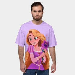 Футболка оверсайз мужская Rapunzel - big pictures, цвет: 3D-принт — фото 2