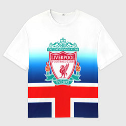 Футболка оверсайз мужская Liverpool Англия, цвет: 3D-принт