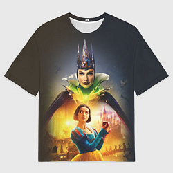Футболка оверсайз мужская Белоснежка и Мачеха, цвет: 3D-принт