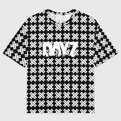 Футболка оверсайз мужская Dayz крестики, цвет: 3D-принт