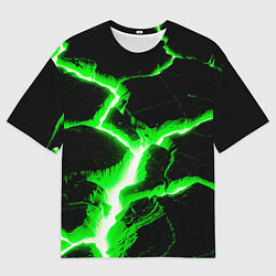 Футболка оверсайз мужская Разлом, цвет: 3D-принт
