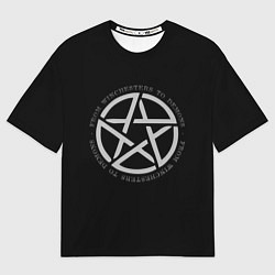 Футболка оверсайз мужская Winchesters from demons, цвет: 3D-принт