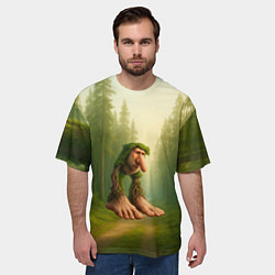 Футболка оверсайз мужская Патапим мем, цвет: 3D-принт — фото 2