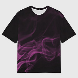 Футболка оверсайз мужская Color smoke pink, цвет: 3D-принт