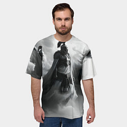 Футболка оверсайз мужская Спартанская армия, цвет: 3D-принт — фото 2