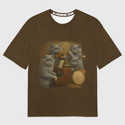 Футболка оверсайз мужская Когда твоя Наташа певица, цвет: 3D-принт