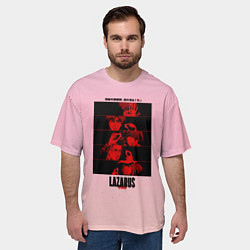 Футболка оверсайз мужская Lazarus Art, цвет: 3D-принт — фото 2