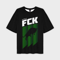 Футболка оверсайз мужская FC Krasnodar, цвет: 3D-принт