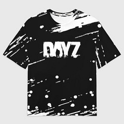 Мужская футболка оверсайз Dayz брызги красок
