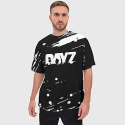Футболка оверсайз мужская Dayz брызги красок, цвет: 3D-принт — фото 2
