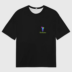 Футболка оверсайз мужская Exclusive, цвет: 3D-принт