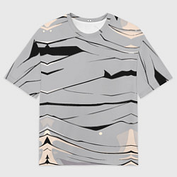 Футболка оверсайз мужская Мумия бинты, цвет: 3D-принт