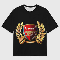 Футболка оверсайз мужская Arsenal, цвет: 3D-принт