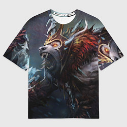 Футболка оверсайз мужская Ursa Rage, цвет: 3D-принт