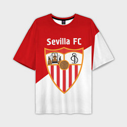 Футболка оверсайз мужская Sevilla FC, цвет: 3D-принт