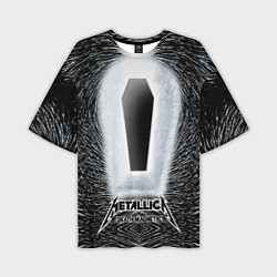 Футболка оверсайз мужская Metallica: Death Magnetic, цвет: 3D-принт