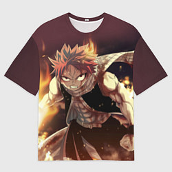 Футболка оверсайз мужская Fairy tail, цвет: 3D-принт