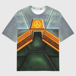 Футболка оверсайз мужская Gordon Freeman: Costume, цвет: 3D-принт