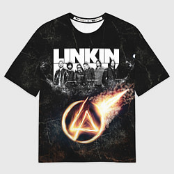 Футболка оверсайз мужская Linkin Park: Comet, цвет: 3D-принт