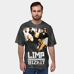 Футболка оверсайз мужская Limp Bizkit: Rock in to you, цвет: 3D-принт — фото 2