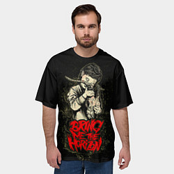 Футболка оверсайз мужская Bring Me The Horizon, цвет: 3D-принт — фото 2