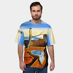 Футболка оверсайз мужская Постоянство Памяти, цвет: 3D-принт — фото 2