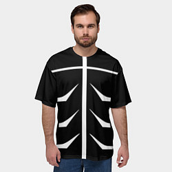 Футболка оверсайз мужская Токийский гуль, цвет: 3D-принт — фото 2