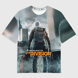 Футболка оверсайз мужская Division, цвет: 3D-принт