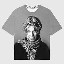 Футболка оверсайз мужская Дэвид Боуи, цвет: 3D-принт