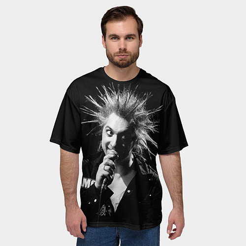 Мужская футболка оверсайз Горшок 1 / 3D-принт – фото 3