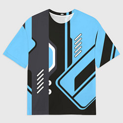 Мужская футболка оверсайз CS:GO Vulcan