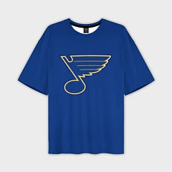 Мужская футболка оверсайз St Louis Blues: Tarasenko 91