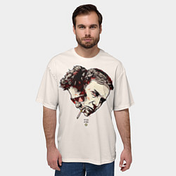 Футболка оверсайз мужская Fight Club: Friends, цвет: 3D-принт — фото 2