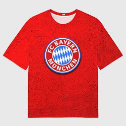 Футболка оверсайз мужская Bayern FC, цвет: 3D-принт