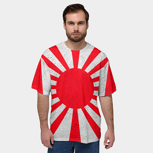 Мужская футболка оверсайз Япония / 3D-принт – фото 3