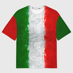 Футболка оверсайз мужская Italian, цвет: 3D-принт