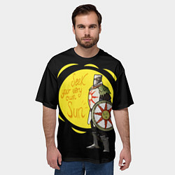 Футболка оверсайз мужская Week your very own sun, цвет: 3D-принт — фото 2