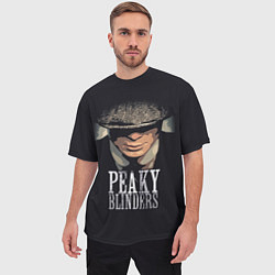Футболка оверсайз мужская Peaky Blinders, цвет: 3D-принт — фото 2
