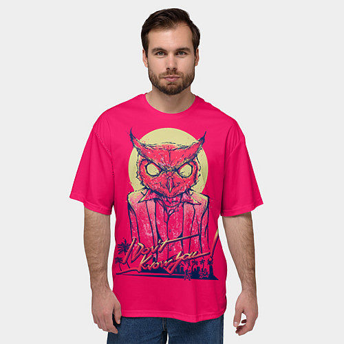 Мужская футболка оверсайз I don't know you / 3D-принт – фото 3