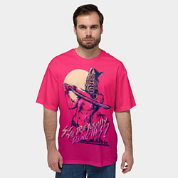 Футболка оверсайз мужская So we are actually doing this?, цвет: 3D-принт — фото 2