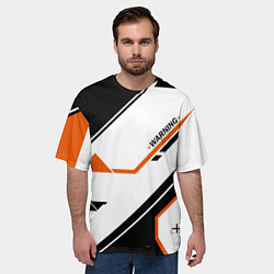 Футболка оверсайз мужская CS:GO Asiimov P250 Style, цвет: 3D-принт — фото 2
