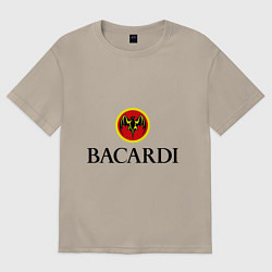 Футболка оверсайз мужская Bacardi, цвет: миндальный