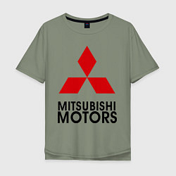 Мужская футболка оверсайз Mitsubishi