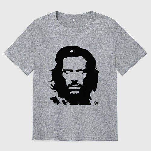 Мужская футболка оверсайз Che House / Меланж – фото 1
