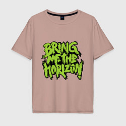 Мужская футболка оверсайз Bring me the horizon